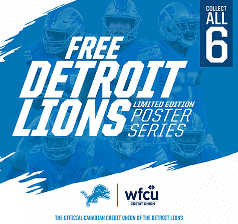 Detroit Lions Poster Giveaway