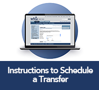 Instruction for Schedule a Transfer